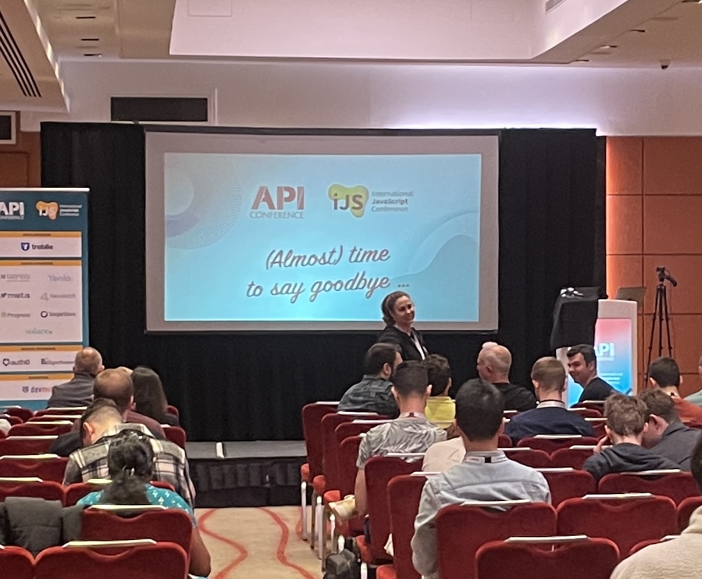 API Conference end