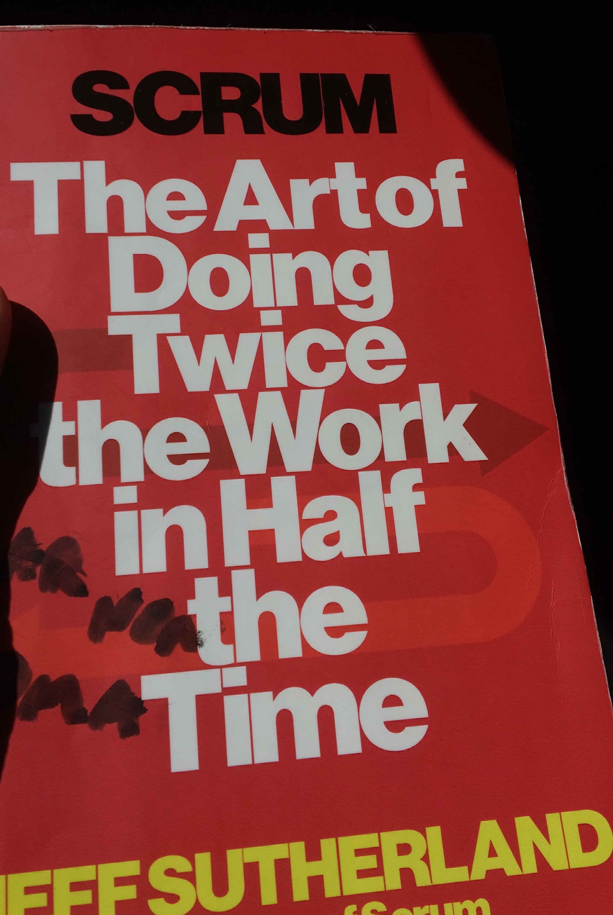 Cover of Scrum: The Art of Doing Twice the Work in Half the Time